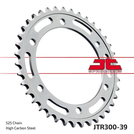 Picture of JT Rear Sprocket Yamaha TRX850 96-00 (300-39) (Single)