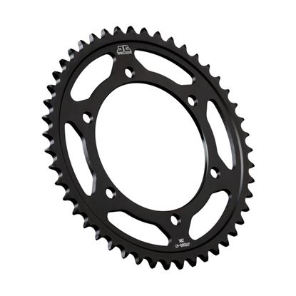 Picture of JT Rear Sprocket Honda XL600V Transalp 87-00, XL700V Transalp 08-13 (Black Zinc) (300-47) (Single)