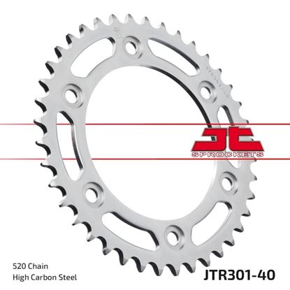 Picture of JT Rear Sprocket Honda CRF250L 13-21, CRF250L Rally 17-20 (301-40) (Single)