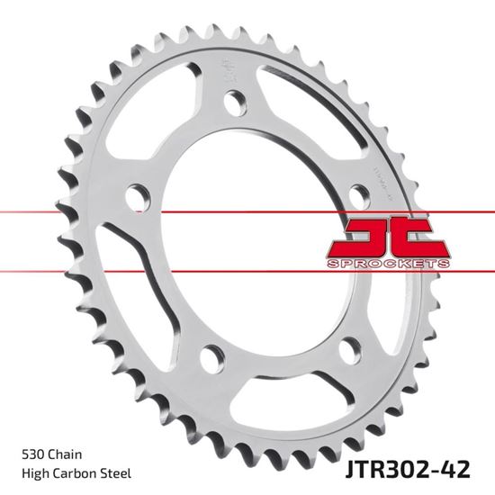 Picture of JT Rear Sprocket Honda CBR900R 92-95 (302-42) (Single)