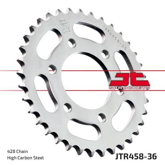 Picture of JT Rear Sprocket Kawasaki KH100EX 93-94, KH125EX 83-98 (458-36) (Single)