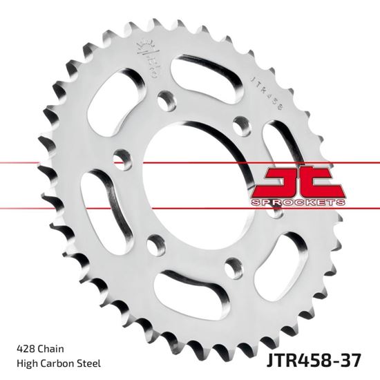 Picture of JT Rear Sprocket Kawasaki KH100EX 84-92 (458-37) (Single)