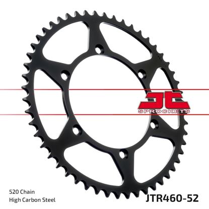 Picture of JT Rear Sprocket Kawasaki KX125 80, KDX175 79-82 (460-52) (Single)