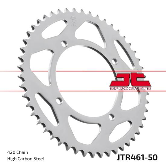 Picture of JT Rear Sprocket Kawasaki KX80 98-99, KX85 01-23 (461-50) (Single)