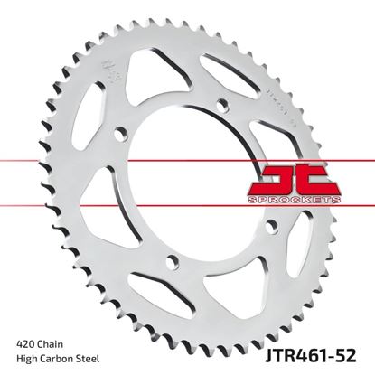 Picture of JT Rear Sprocket Kawasaki KX100 89-90, KX100 97 (461-52) (Single)