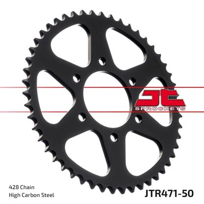 Picture of JT Rear Sprocket Kawasaki KE125 76-87 (471-50) (Single)