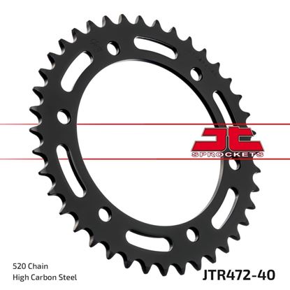 Picture of JT Rear Sprocket Kawasaki KR1 89 (472-40) (Single)