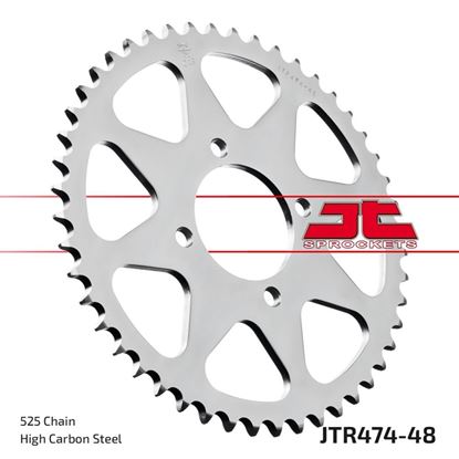 Picture of JT Rear Sprocket Kawasaki KH250 75-82, S1 250B 730-75 (474-48) (Single)