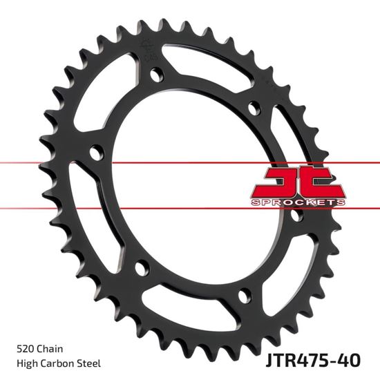 Picture of JT Rear Sprocket Kawasaki KL250 79-85 (475-40) (Single)