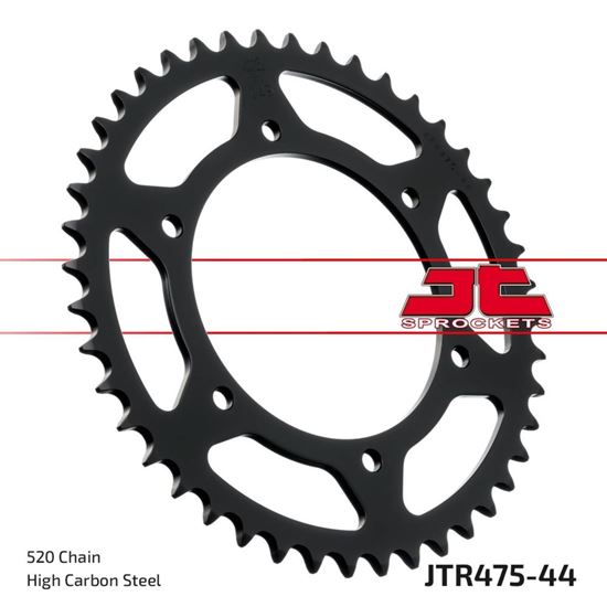 Picture of JT Rear Sprocket Kawasaki KLR250 84-05 (475-44) (Single)