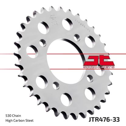 Picture of JT Rear Sprocket Kawasaki GPZ305 83 (476-33) (Single)