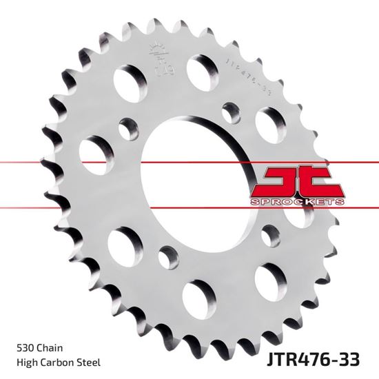 Picture of JT Rear Sprocket Kawasaki GPZ305 83 (476-33) (Single)