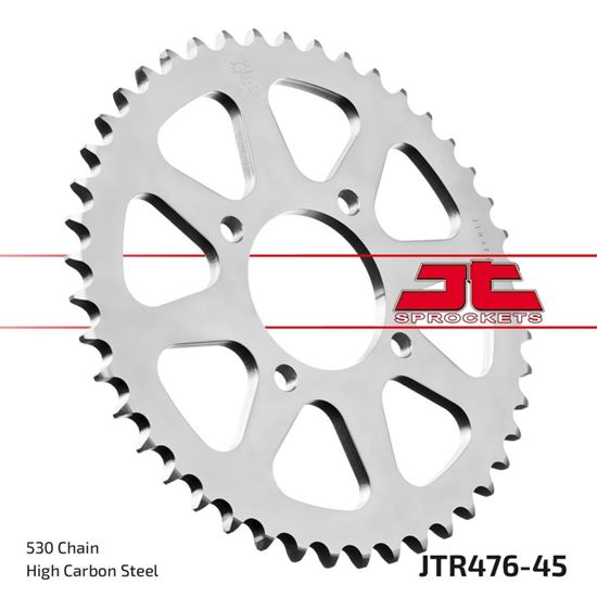 Picture of JT Rear Sprocket Kawasaki Z400B/G/H 78-80, Z440A/D 80-85 (476-45) (Single)