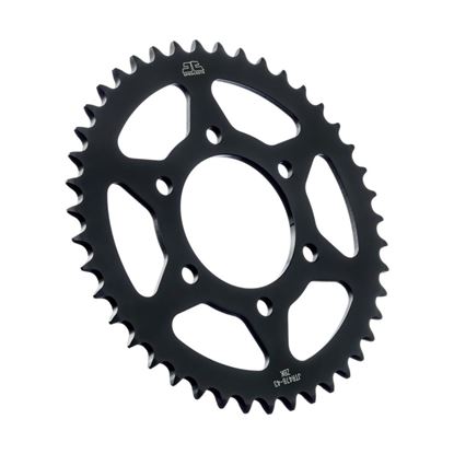 Picture of JT Rear Sprocket Kawasaki ZX-6R 07-17, ZX-6RR 05-06, ZX-6R(636) 13-23, Z750 04-12 (Black Zinc) (478-43) (Single)