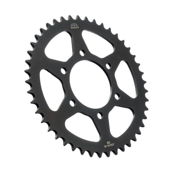 Picture of JT Rear Sprocket Kawasaki ZXR400 88-02, Z800 13-16 (Black Zinc) (478-45) (Single)
