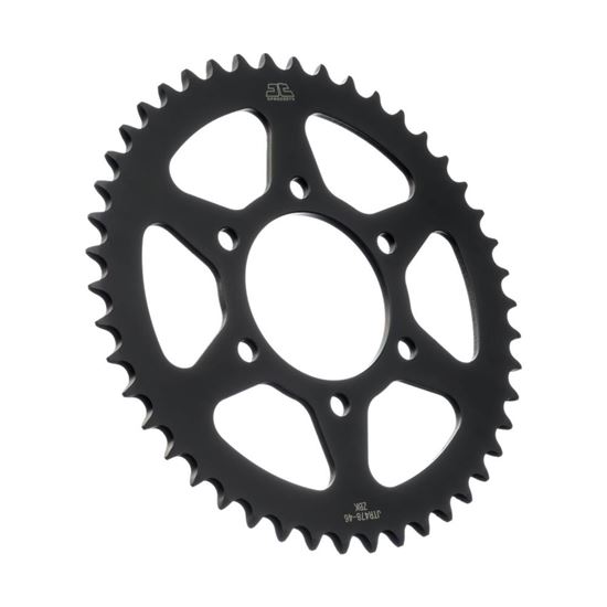 Picture of JT Rear Sprocket Kawasaki ER-6f 06-16, EN650 Vulcan 15-23, EX650 Ninja 17-23, KLE650 16-22 (Black Zinc) (478-46) (Single)