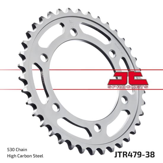 Picture of JT Rear Sprocket Yamaha XJR1300 07-17 (479-38) (Single)
