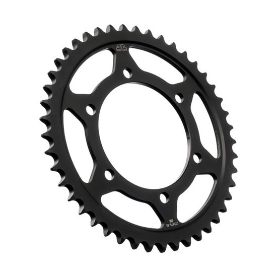 Picture of JT Rear Sprocket MUZ 1000SF 05, Yamaha FZ1 06-14, YZF-R1 04-08 (Black Zinc) (479-45) (Single)
