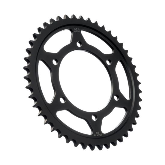 Picture of JT Rear Sprocket Yamaha FZ6 04-09, FZ6 Fazer 04-08, FZ6 Fazer S2 07-09 (Black Zinc) (479-46) (Single)