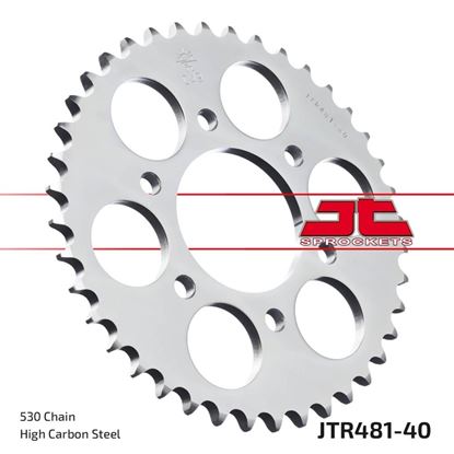 Picture of JT Rear Sprocket Kawasaki Z400J 80-83, Z550A 80-83 (481-40) (Single)