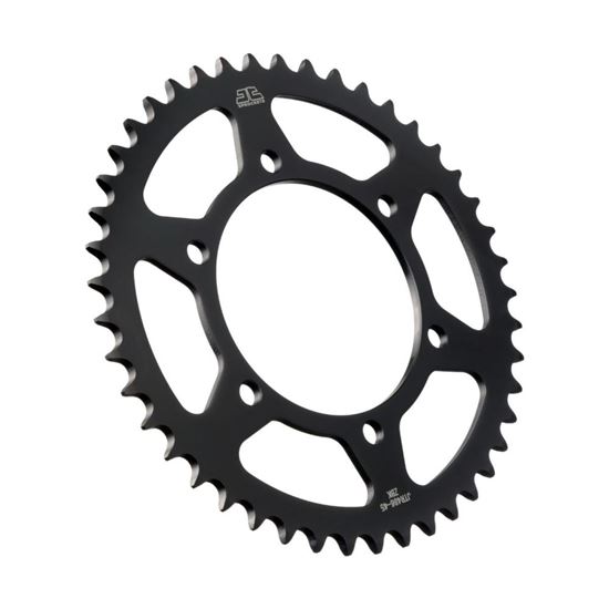 Picture of JT Rear Sprocket Kawasaki GPX250R 88-05, (Black Zinc) (486-45) (Single)