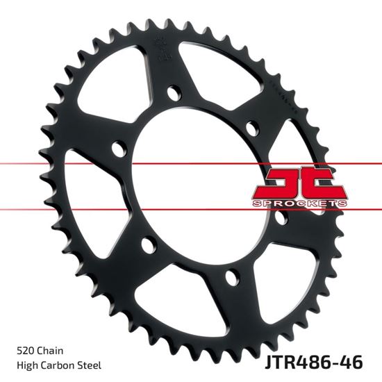 Picture of JT Rear Sprocket Kawasaki KLE300 Versys 17-23,  (486-46) (Single)
