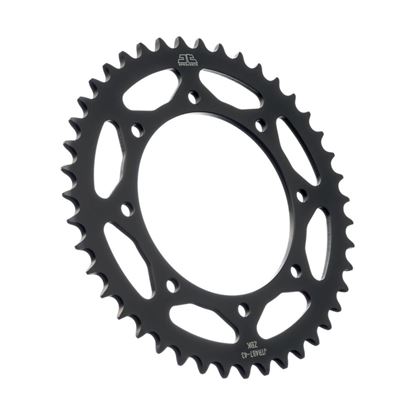 Picture of JT Rear Sprocket Kawasaki KLR650 87-18, KLX650 93-01 (Black Zinc) (487-43) (Single)