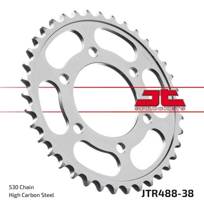 Picture of JT Rear Sprocket Kawasaki GPZ550D/H 81-83, Z550C 81-83, ZR550A 80-83, Z750B/Y 78-82  (488-38) (Single)