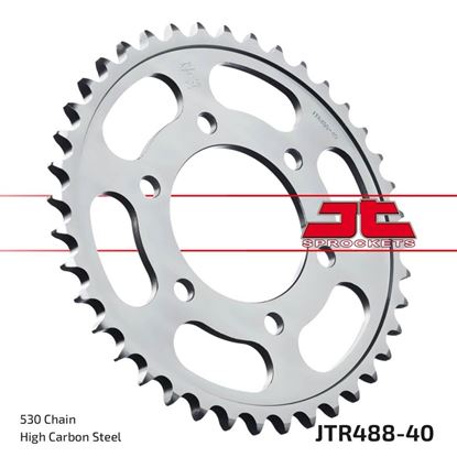 Picture of JT Rear Sprocket Kawasaki ZR400 83-85, Z650D 79-80 (488-40) (Single)