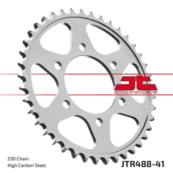 Picture of JT Rear Sprocket Kawasaki ZXR750R 93-95, ZX-9R 98-01 (488-41) (Single)