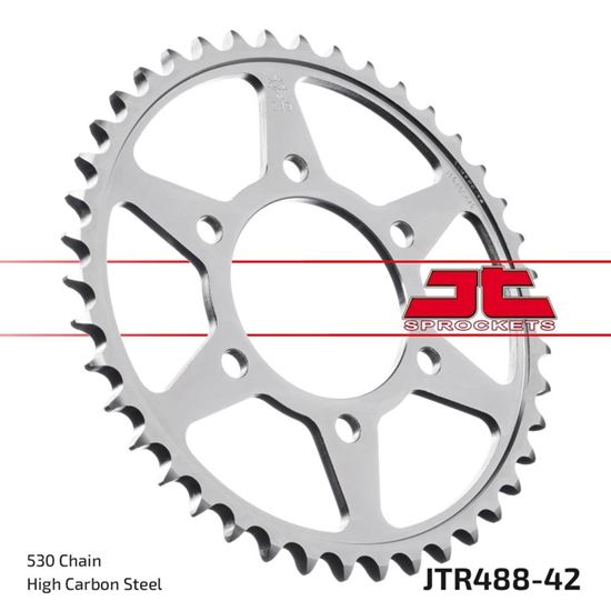 Picture of JT Rear Sprocket Kawasaki Z650C 78-79, ZXR750R91-92, ZRX1200 01-06 (488-42) (Single)
