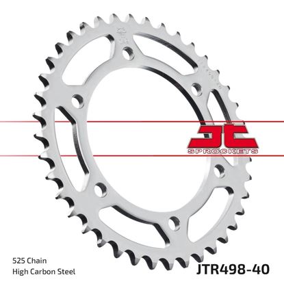 Picture of JT Rear Sprocket Kawasaki ZX-6R 95-97 (498-40) (Single)