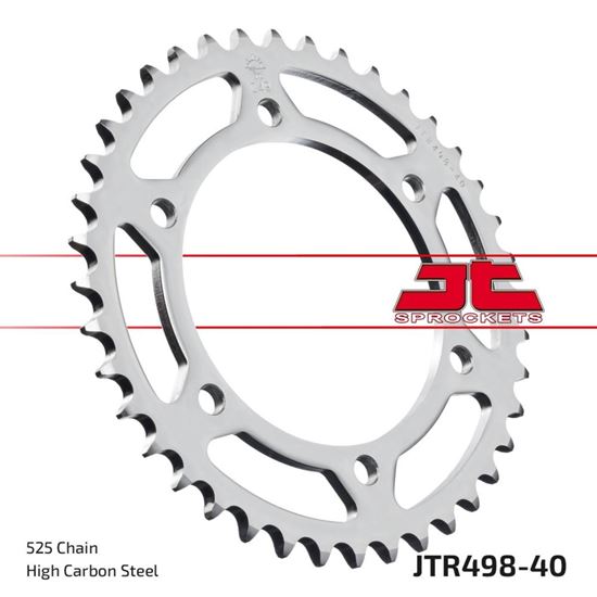 Picture of JT Rear Sprocket Kawasaki ZX-6R 95-97 (498-40) (Single)