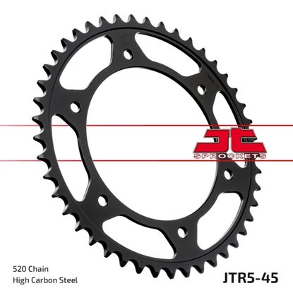 Picture of JT Rear Sprocket Aprilia 350 ETX Tuareg Wind 88-90 (5-45) (Single)
