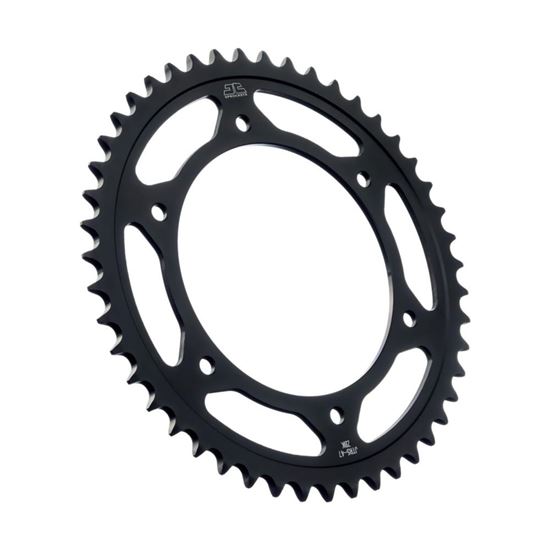 Picture of JT Rear Sprocket Aprilia 650 Pegaso 92-04, BMW F650 94-00, F650GS 01-07, G650GS 11-15 (Black Zinc) (5-47) (Single)