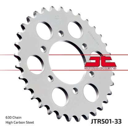 Picture of JT Rear Sprocket Kawasaki Z750L 81-87, Z750R1 82, Z750E1 8, Z1000A 77-78, Z1000D 78-80 (501-33) (Single)