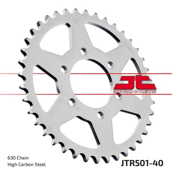 Picture of JT Rear Sprocket Kawasaki GPZ1100B2 82 (501-40) (Single)