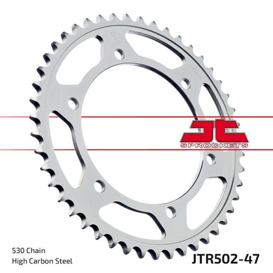 Picture of JT Rear Sprocket Kawasaki GPX750R 86-88 (502-47) (Single)