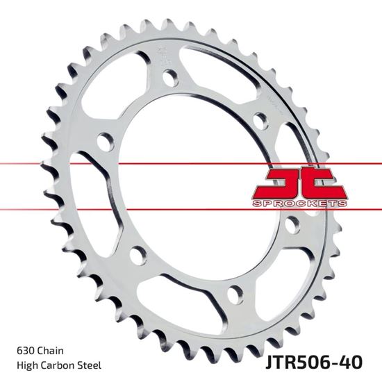 Picture of JT Rear Sprocket Kawasaki GPZ1000RX (630 Conversion) (506-40) (Single)