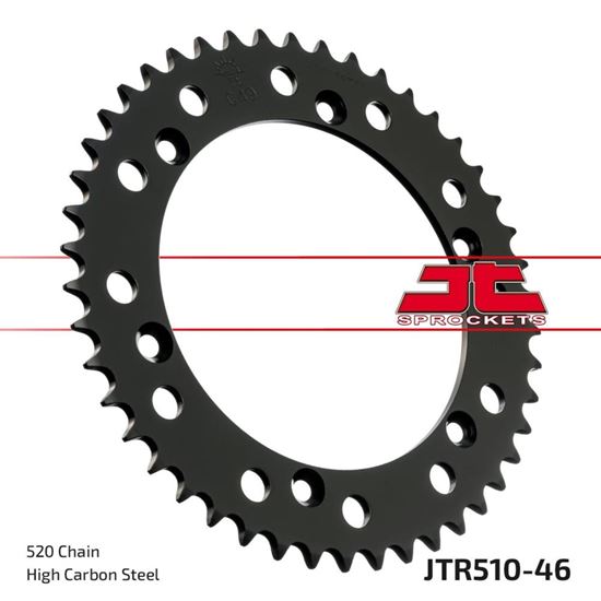 Picture of JT Rear Sprocket Husqvarna 250-260 WRK Enduro 89 (510-46) (Single)