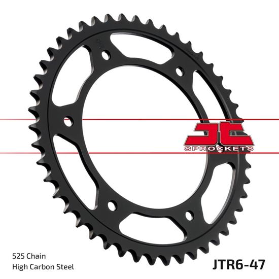 Picture of JT Rear Sprocket BMW F800R 09-18 (6-47) (Single)