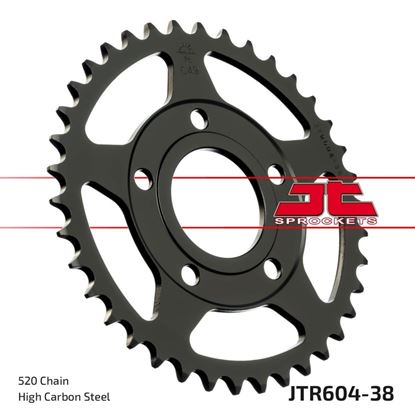 Picture of JT Rear Sprocket Gilera 125 MX1 88-89, 125SP 01/02 88-92, Honda NSR125R 99-02 (604-38) (Single)