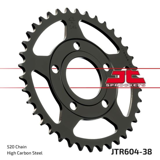 Picture of JT Rear Sprocket Gilera 125 MX1 88-89, 125SP 01/02 88-92, Honda NSR125R 99-02 (604-38) (Single)
