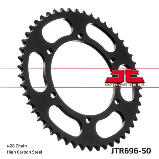 Picture of JT Rear Sprocket Cagiva 50 W4 Trail 92-94, 80 W4 Trail 92-96 (696-50) (Single)