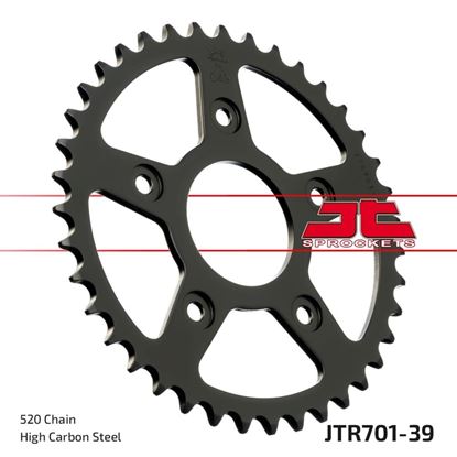 Picture of JT Rear Sprocket Aprilia 125 EFI Extrema 93-94, 125 AFI RS Replica 93-03, Cagiva 125 Raptor 03 (701-39) (Single)