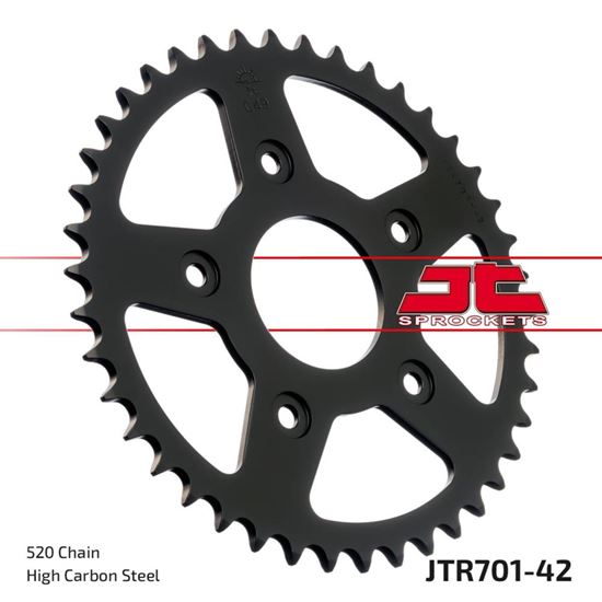 Picture of JT Rear Sprocket Cagiva 125 Super City 91-99 (701-42) (Single)