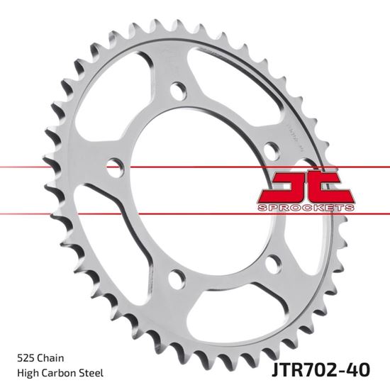 Picture of JT Rear Sprocket Aprilia 850 Mana 08-16, 1000 RSV R 04-09, 1200 Dorsoduro 11-16 (702-40) (Single)