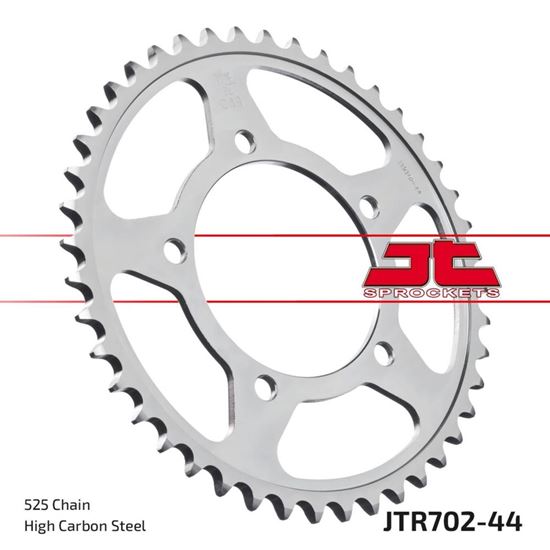 Picture of JT Rear Sprocket Aprilia 750 SL Shiver 07-16, 900 Dorsoduro 17-21, 900 Shiver 17-21 (702-44) (Single)