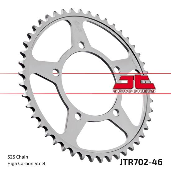 Picture of JT Rear Sprocket Aprilia 750 Dorsoduro 07-16, 750 Dorsoduro Factory 10-16 (702-46) (Single)