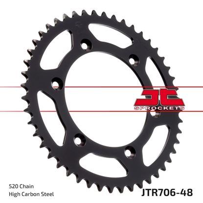 Picture of JT Rear Sprocket Aprilia 450 RXV 06-12, 550 RXV 06-12 (706-48) (Single)